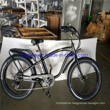 Bafang Motor 750W 1000W 48V 17A 26" Fat Tire Beach Cruiser Electric Bike